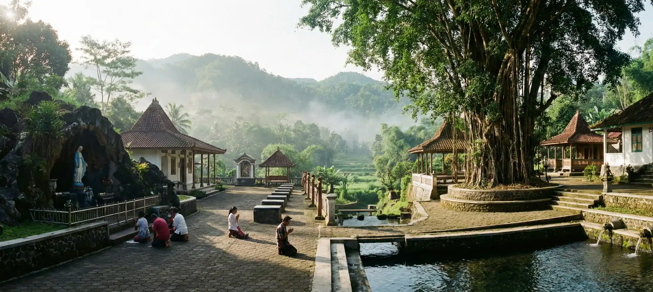 Sendang Sono adalah destinasi spiritual tersembunyi di Perbukitan Menoreh yang menawarkan suasana hening